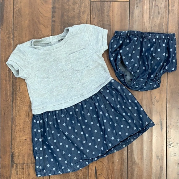 EUC Tucker and Tate Dress with diaper cover  18m - Picture 1 of 4